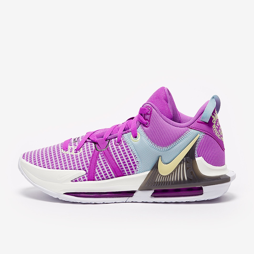 Nike Lebron Witness 7 - Fuchsia Dream/Citron Tint/Sail/White - Mens ...