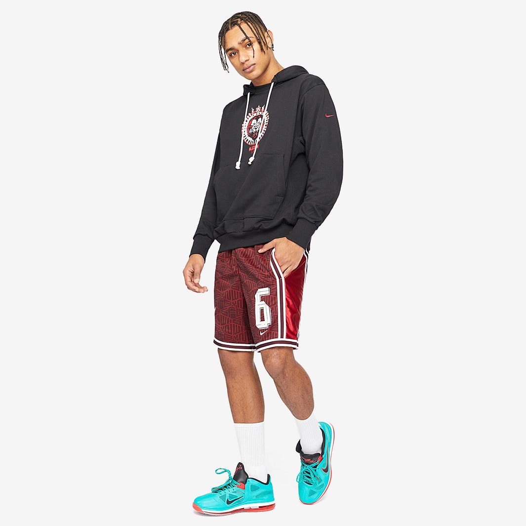 正品 Nike LeBron x Liverpool FC ナイキフーディー/パーカー Nike LeBron x Liverpool F.C. Pullover Hoodie Black/Gym Red