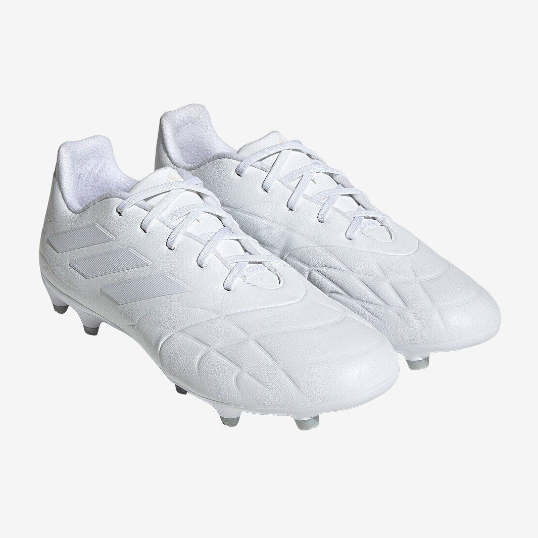 adidas Copa Pure.3 FG - White/White/White - Mens Boots | Pro:Direct Soccer