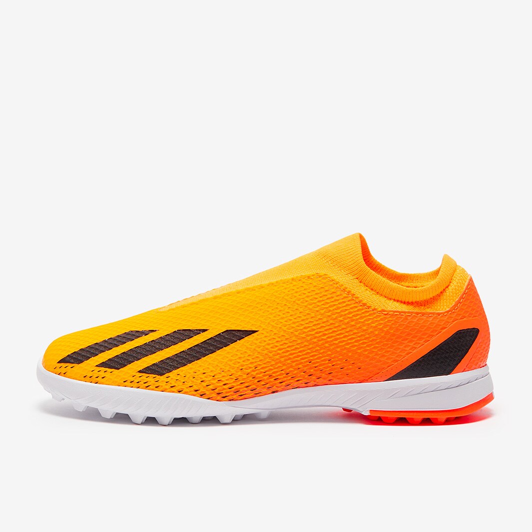 adidas Kids X Speedportal.3 Laceless TF Solar Gold/Core Black/Team