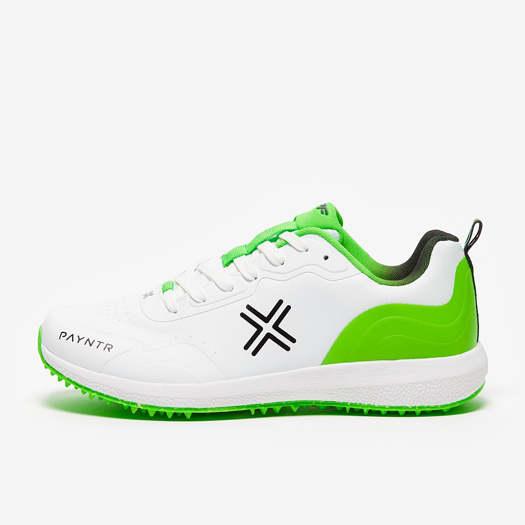 Payntr XPF22 Pimple Cricket Shoe Green Mens Shoes ProDirect Cricket