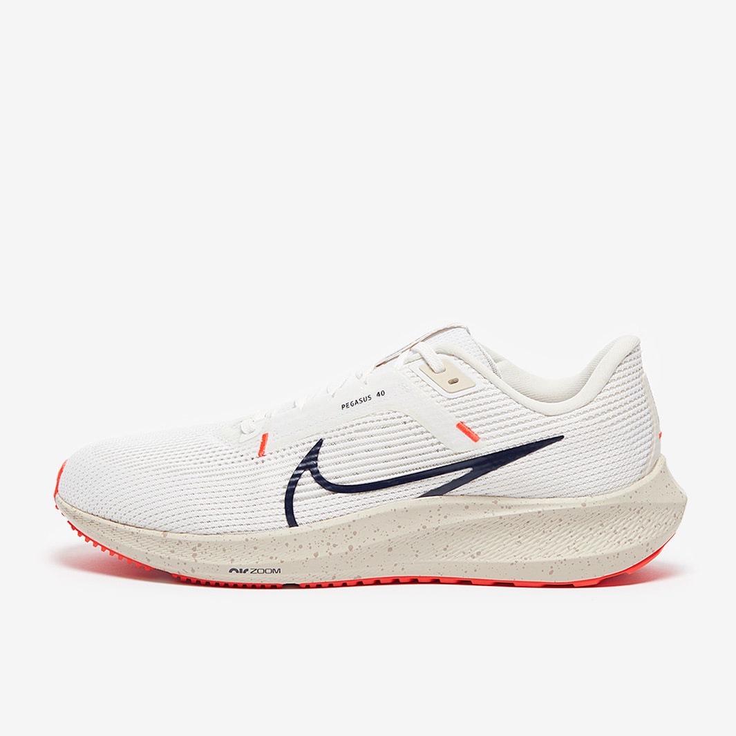 Nike Air Zoom Pegasus 40 - White/Obsidian-Lt Orewood Brn-Phantom - Mens ...