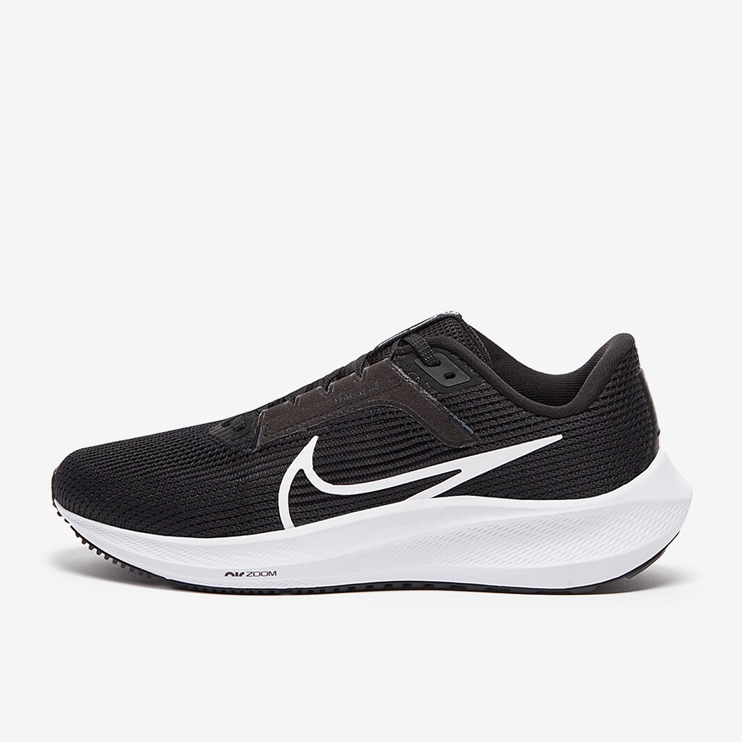 Nike Womens Air Zoom Pegasus 40 - Black/White-Iron Grey - Womens Shoes ...