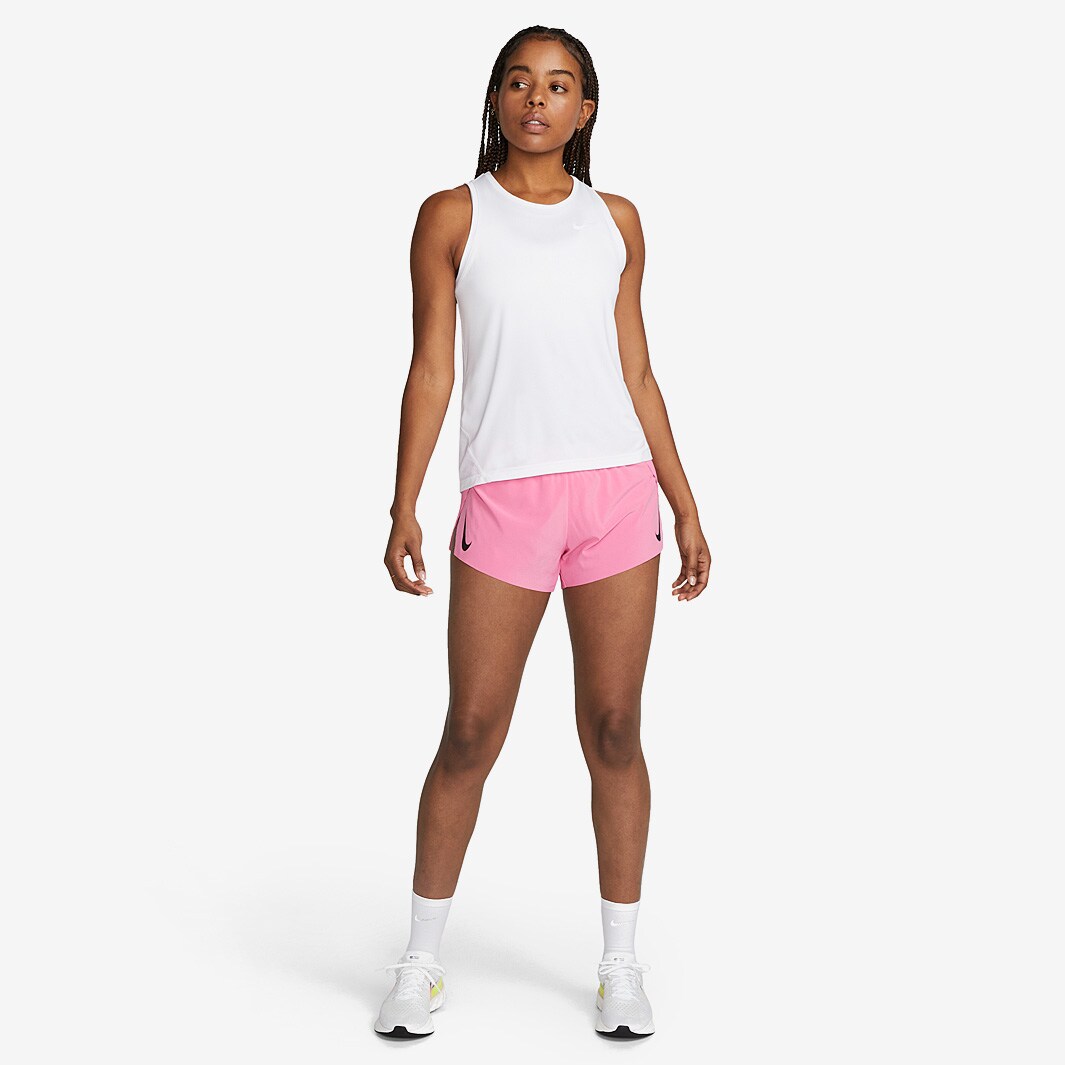 Nike Womens Aeroswift Running Shorts Pinksicle/Black Womens