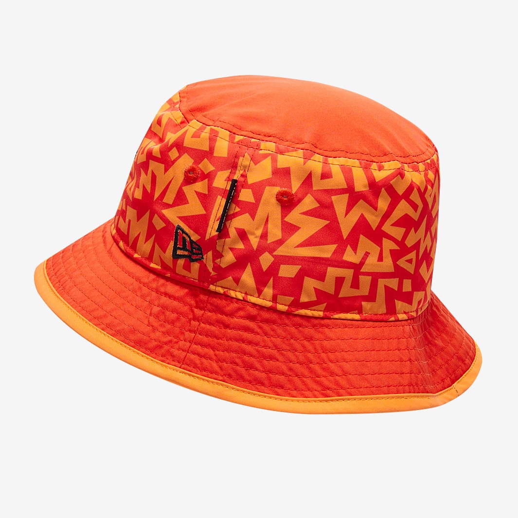 New Era Birmingham Phoenix Bucket Hat Orange Cricket Replica Pro