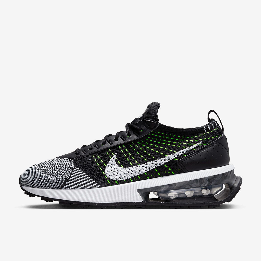 Nike Sportswear Damen Air Max Flyknit Racer Schwarz WeiB Volt Damenschuhe Pro Direct Soccer