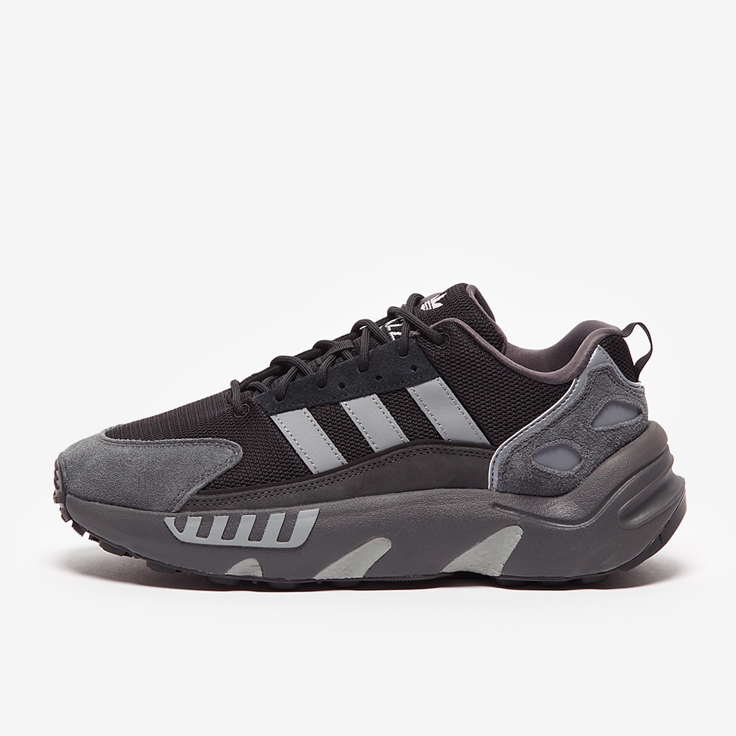 Adidas Originals ZX 22 Boost Core Black/Core Black/Ftw White-Trainers ...