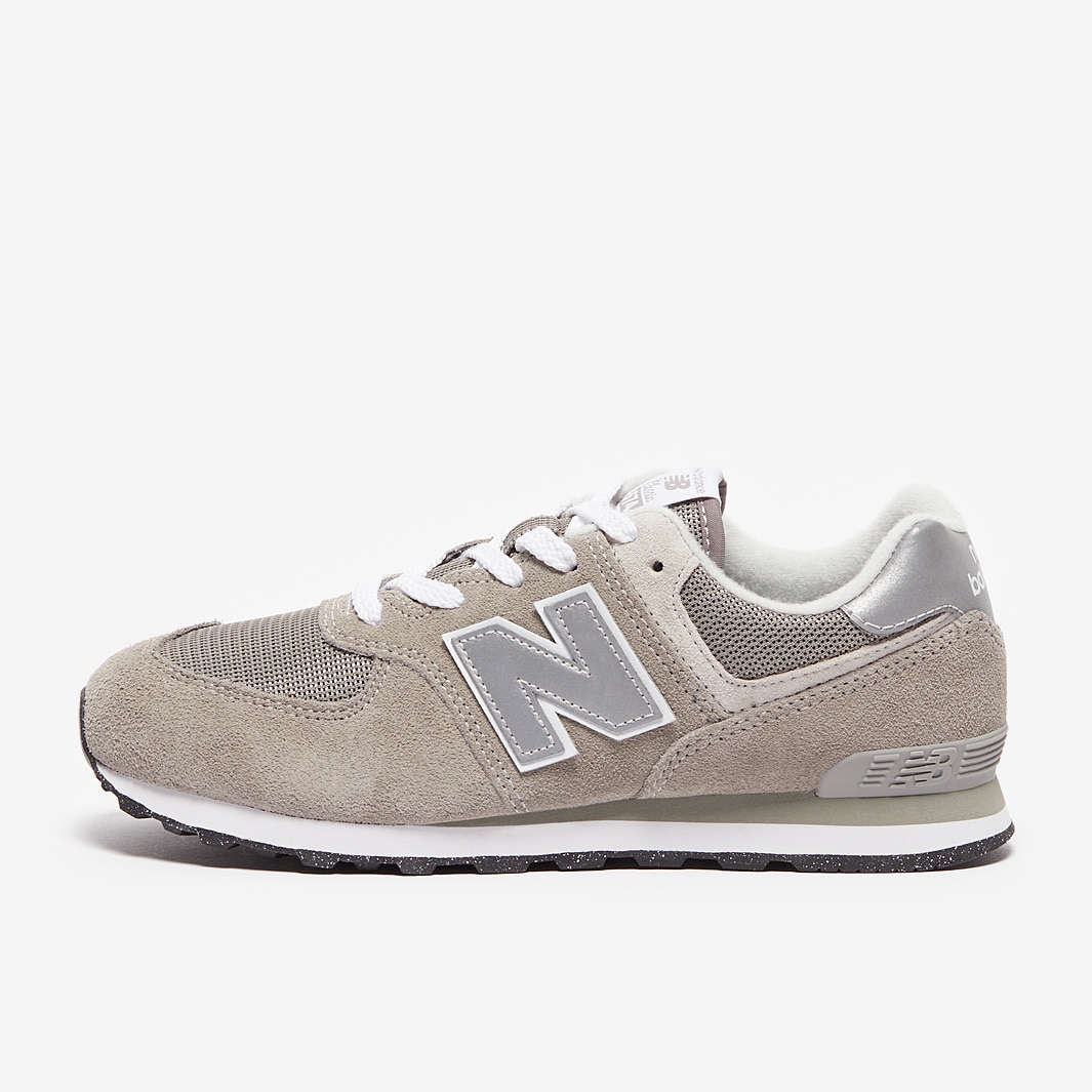 New Balance Older Kids 574 (GS) - Grey - Trainers - Boys Shoes | Pro ...