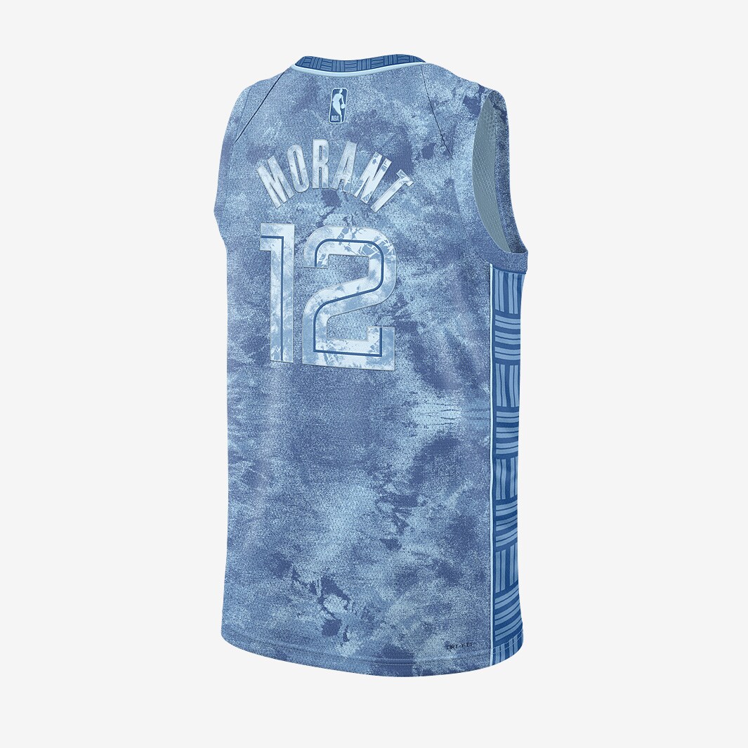 Men's Nike Ja Morant Black/Turquoise Memphis Grizzlies Select Series Rookie  of the Year Swingman Jersey
