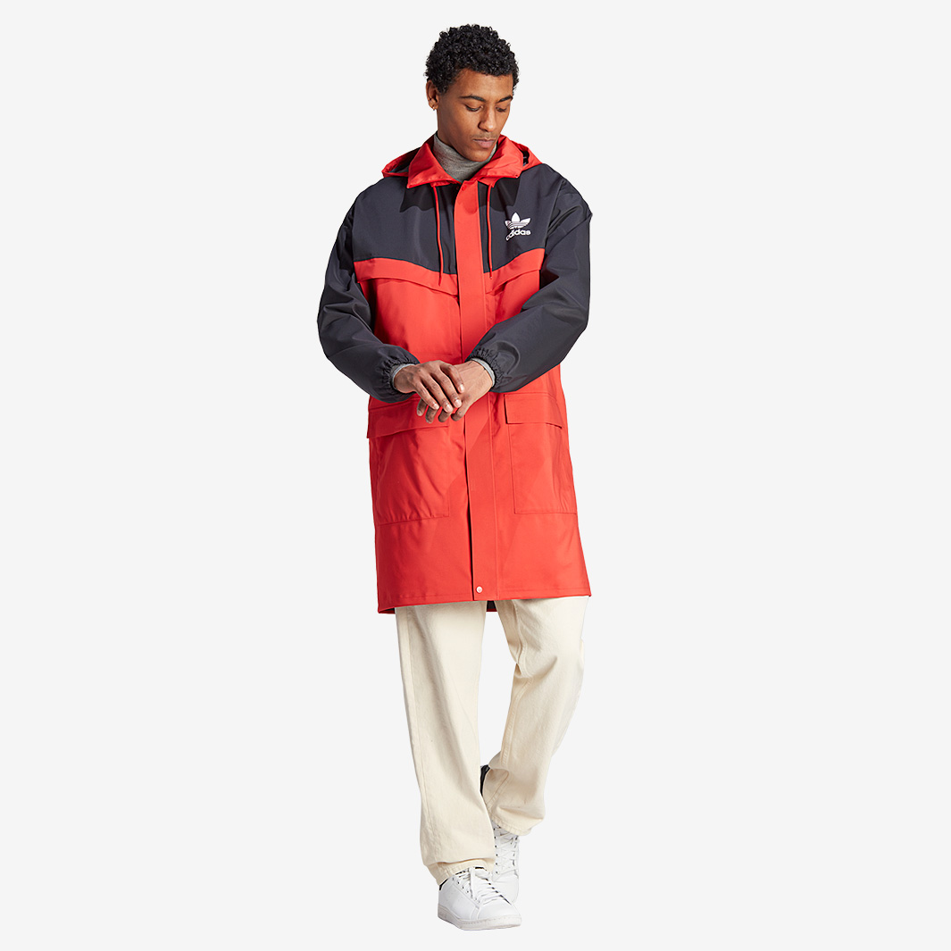 adidas Originals Manchester United Bench Jacket Red Mens