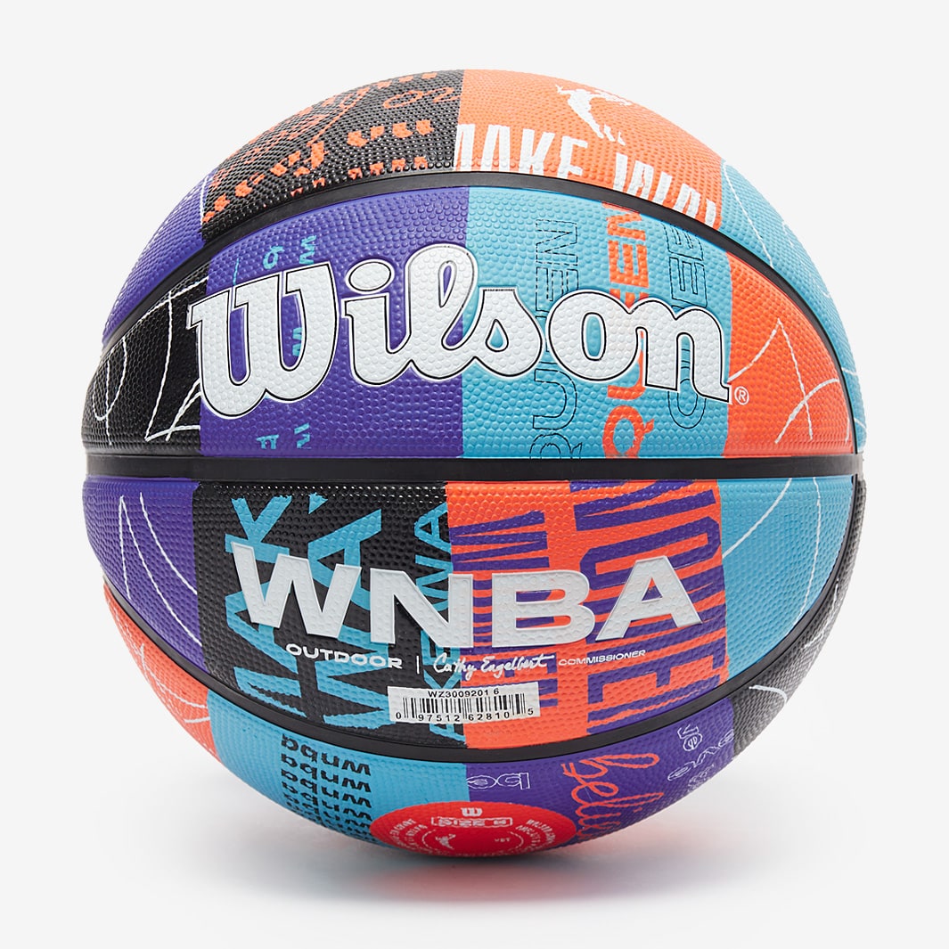 Wilson WNBA Heir DNA - Size 6 - Blue/Orange - Basketballs | Pro:Direct ...