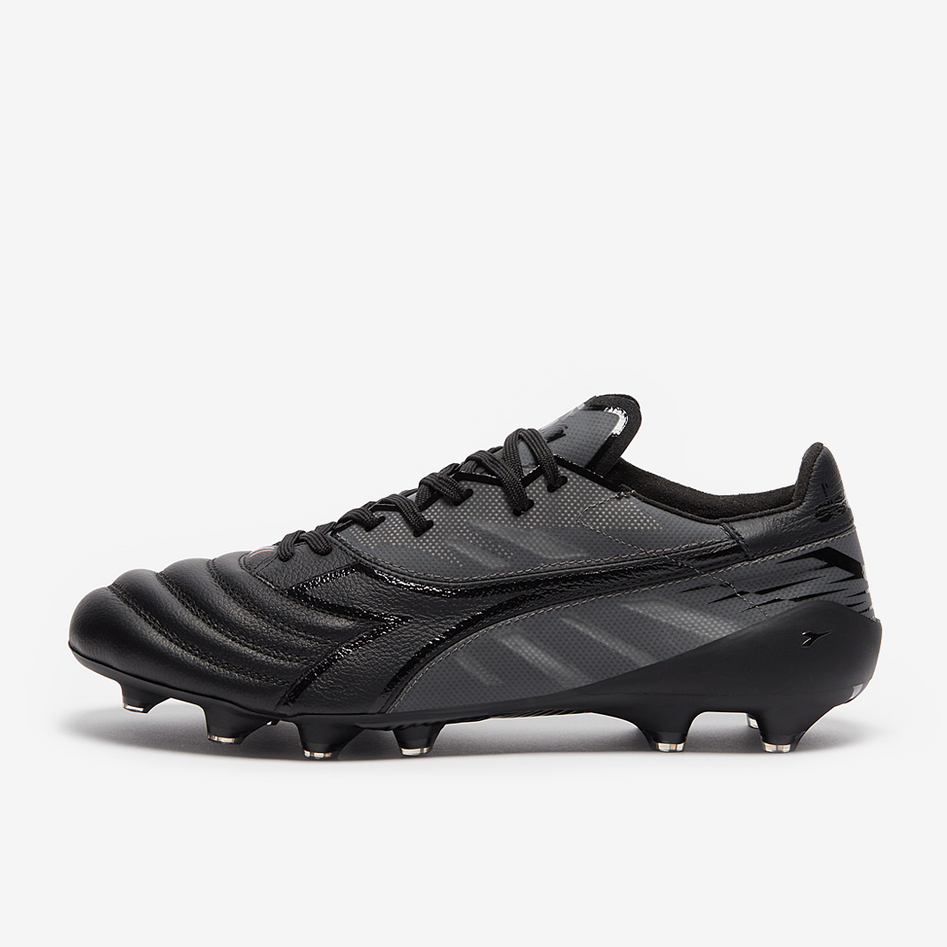 Diadora Veloce SL Made in Italy FG - Black/Black - Mens  display picture 1