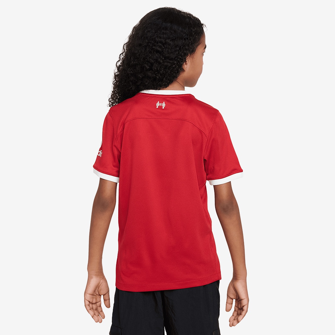 Nike Liverpool FC DRI-FIT ジャージ レッド　キッズL Nike Kids Liverpool FC 23/24 Home Dri-Fit Stadium SS Shirt