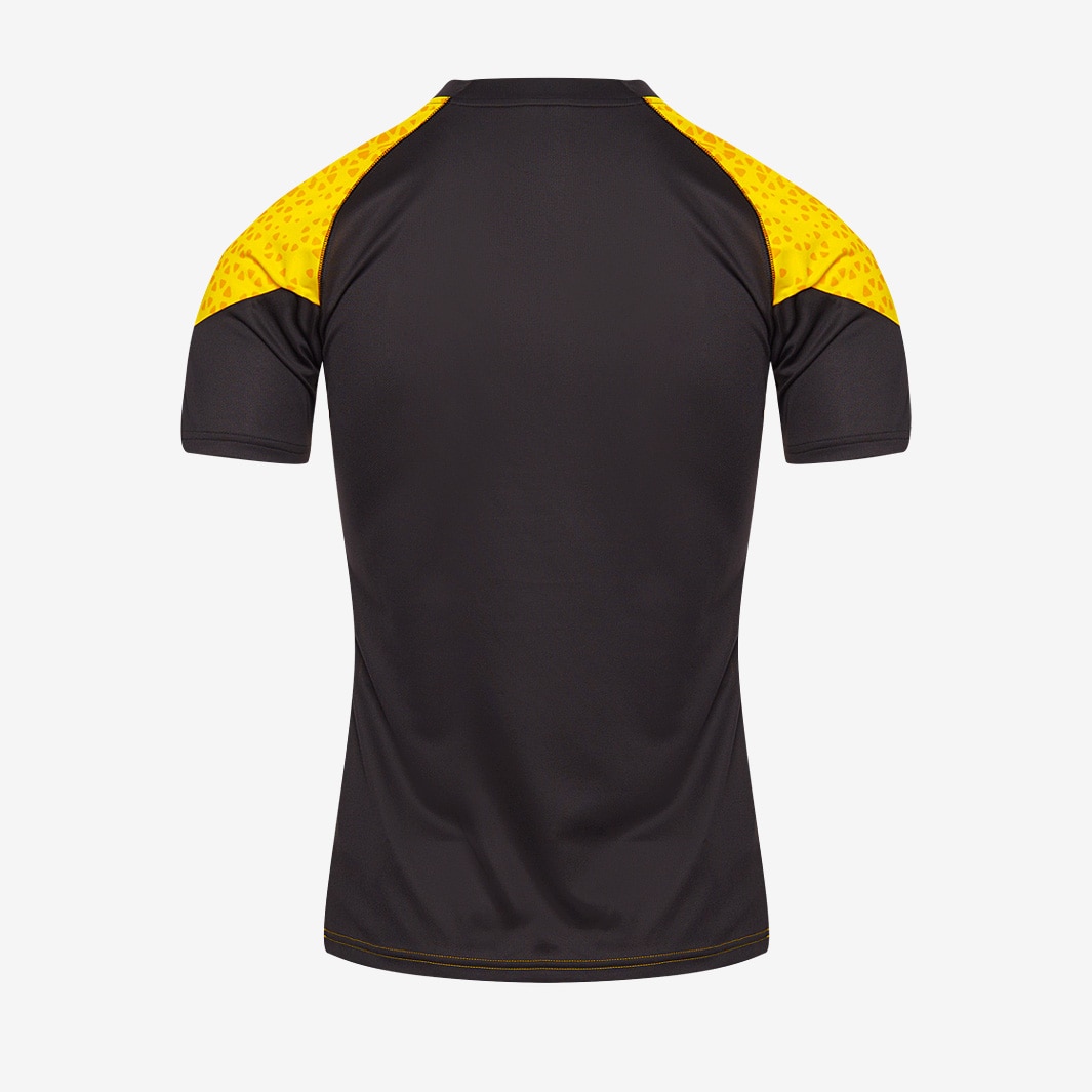 Puma Team Cup SS Training Shirt - Cyber Yellow/Puma Black - Mens ...