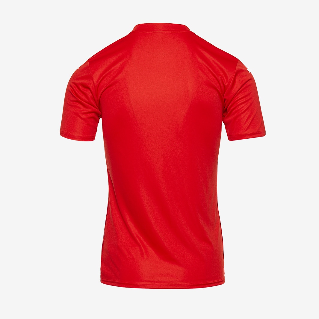 Puma Team Cup Ultimate Ss Junior Shirt Puma Red Junior Football Teamwear Pro Direct Soccer