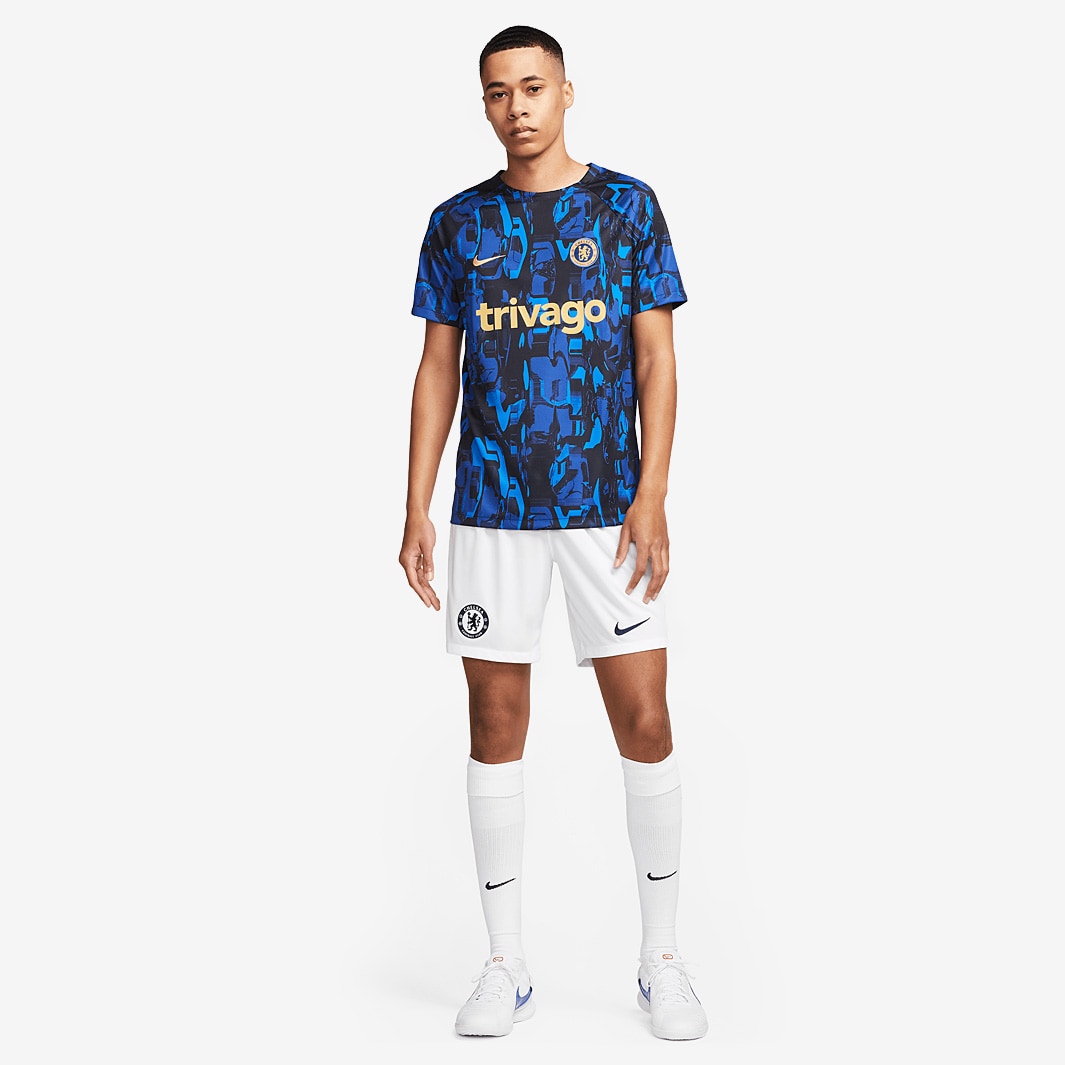 Nike Chelsea 23/24 Dri-Fit Academy Pro SS Top - Pitch Blue