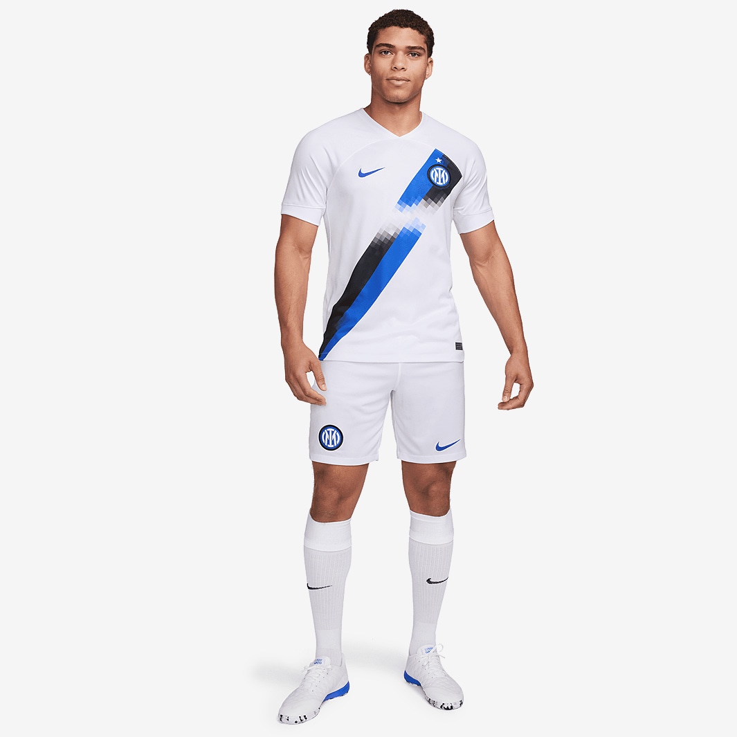 Nike Inter Milan 23/24 Dri-Fit Stadium SS Away Shirt - White