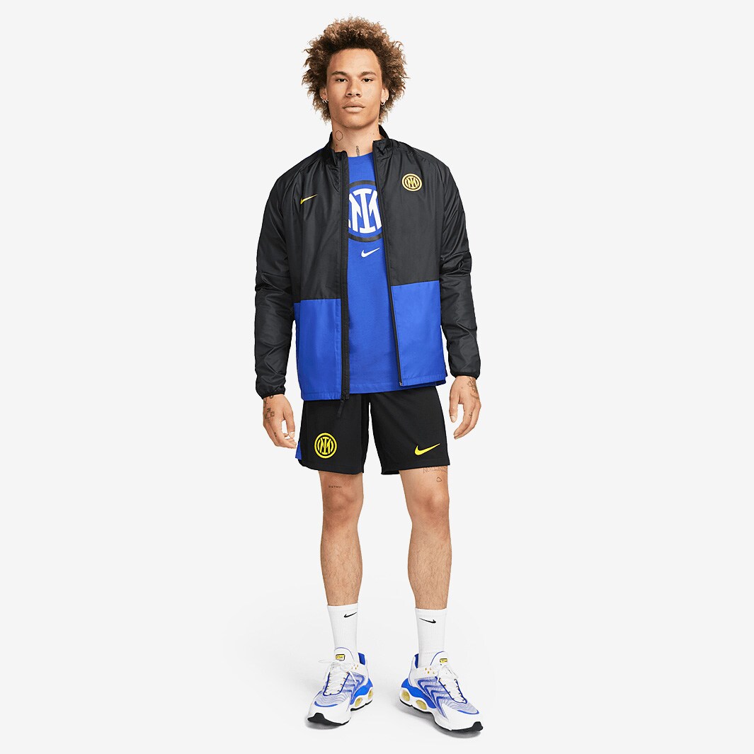 NIKE Inter Milan AWF Woven Soccer Jacket DB7799-014 Men's Size popular X-Large