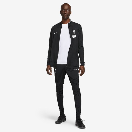 Nike Liverpool 23/24 Dri-Fit Strike Track Jacket - Black/Poison Green/White/White image 2 |