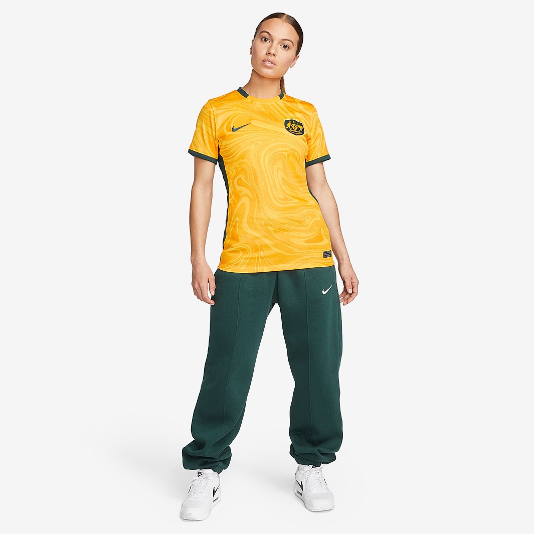 Nike Womens Australia 2023 Dri-Fit Stadium SS Home Jersey