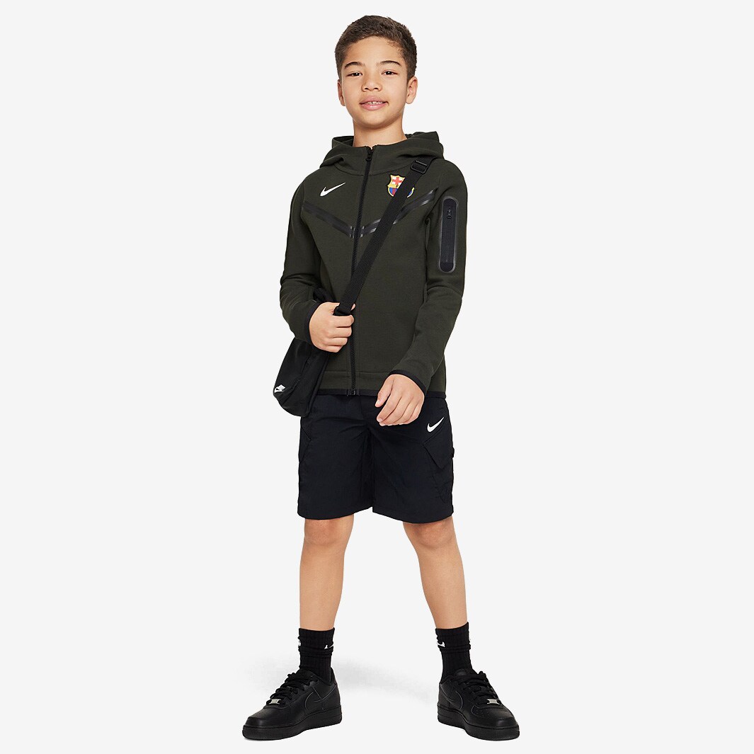 Nike FC Barcelona 23/24 NSW Tech Fleece - Sequoia/White