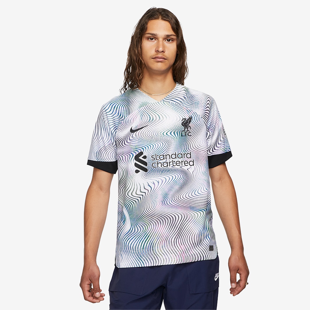 Nike Liverpool 22/23 Dri-Fit Stadium SS Away Shirt With Salah 11 ...