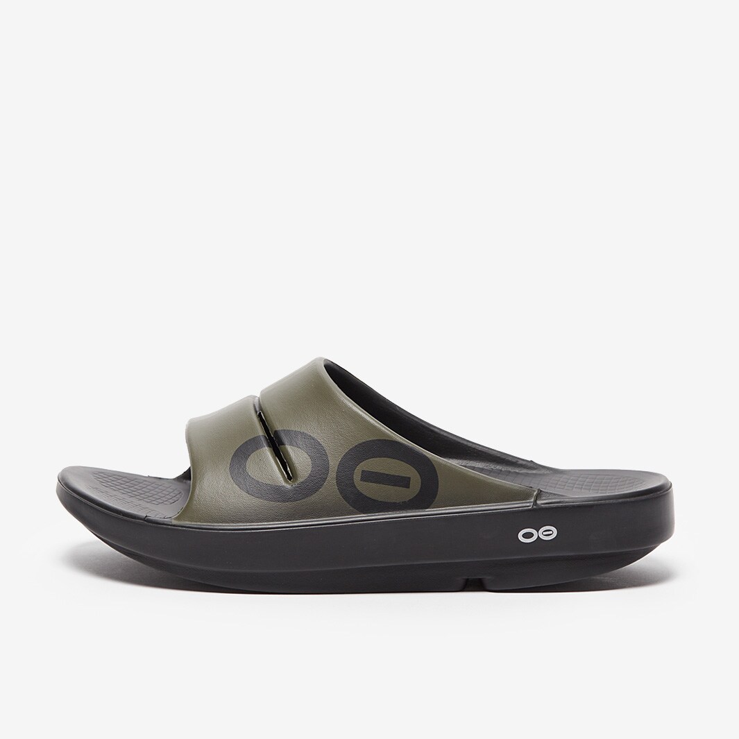 OOFOS Ooahh Sport Tactical Green Mens Shoes ProDirect Running