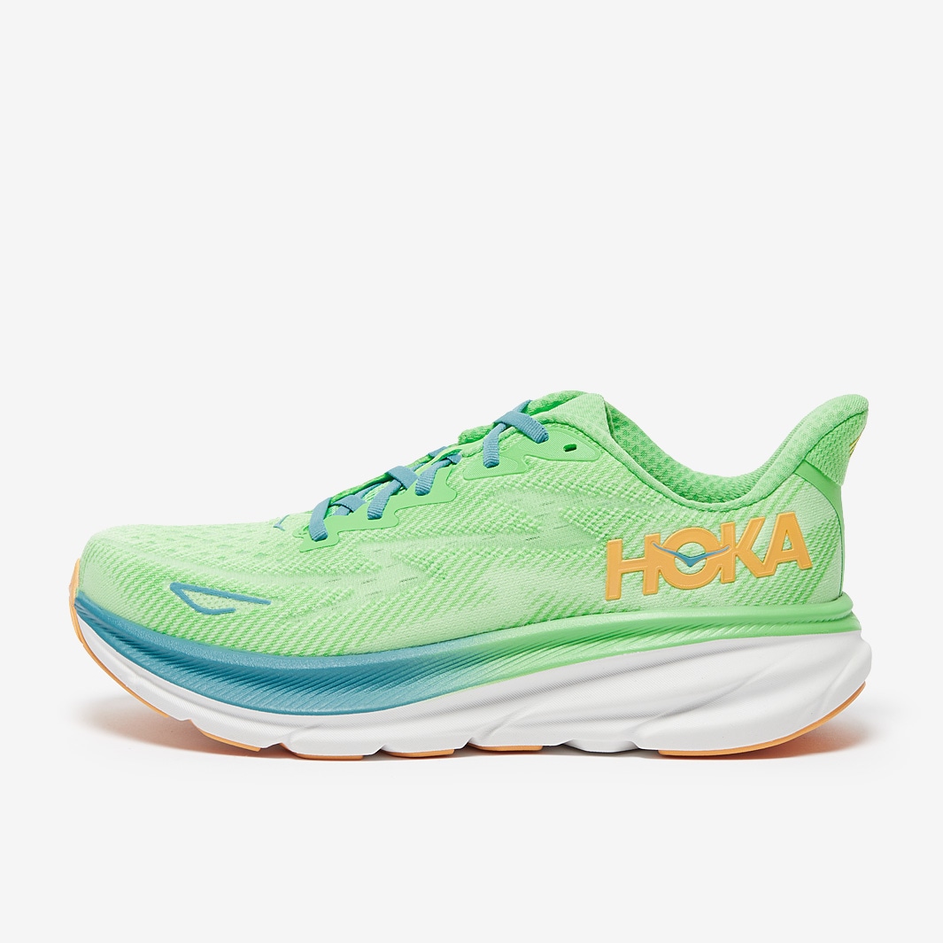 Hoka Clifton 9 - Zest / Lime Glow - Mens Shoes | Pro:Direct Running