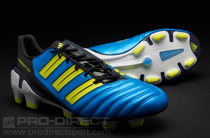 adidas Football Boots adidas adipower Predator TRX FG - Firm Ground Soccer Cleats - Sharp Blue-Electricity | Pro:Direct Soccer