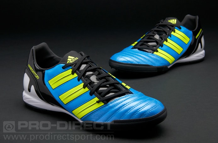 patrocinador Maestro máscara Zapatillas - adidas - Predator - Absolado - TRX - Turf - Césped Artificial  - Azul - Electricidad - Amarillo | Pro:Direct Soccer