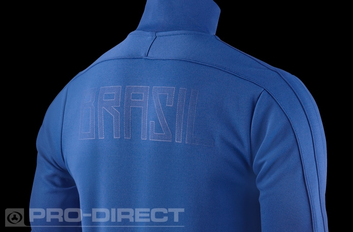 Nike Soccer Jacket - Nike Brazil Authentic N98 Jacket - Replica Apparel -  Varsity Royal