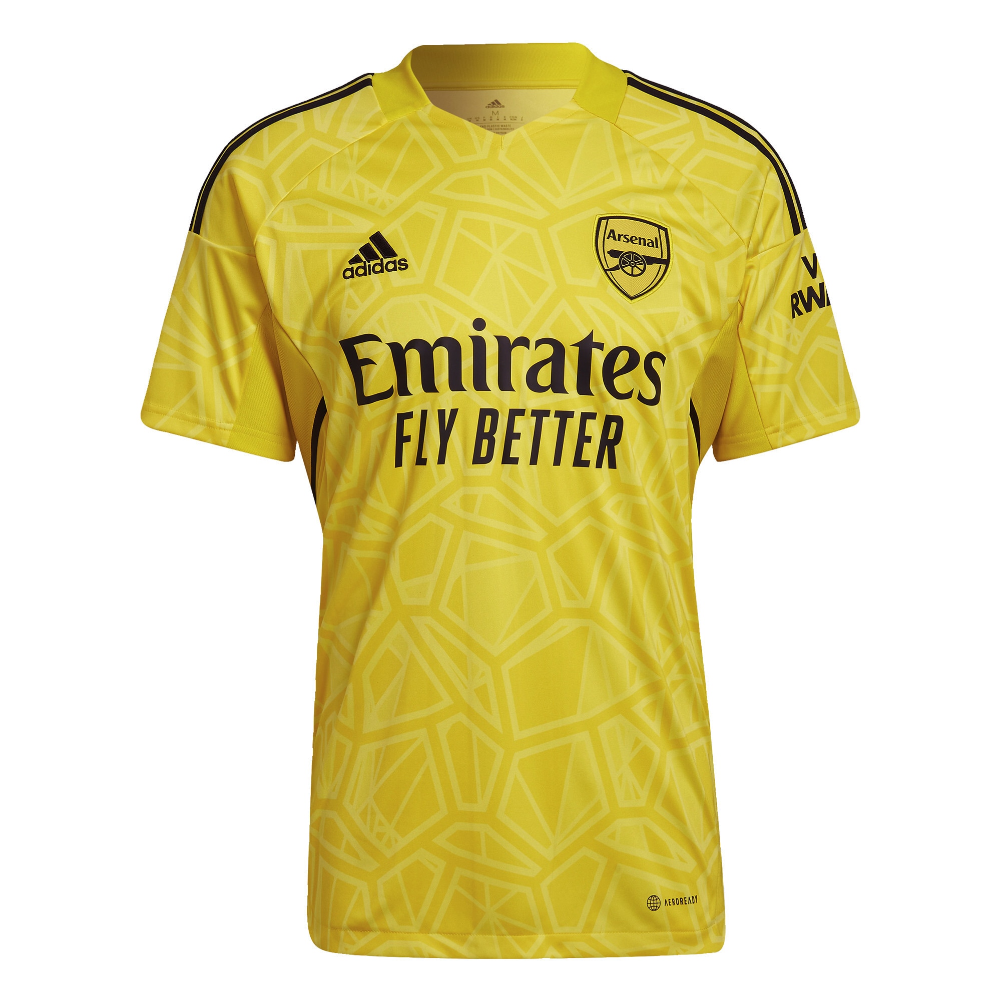 Authentic Jersey Arsenal Kit Yellow Adidas Arsenal 22/23 Home GK
