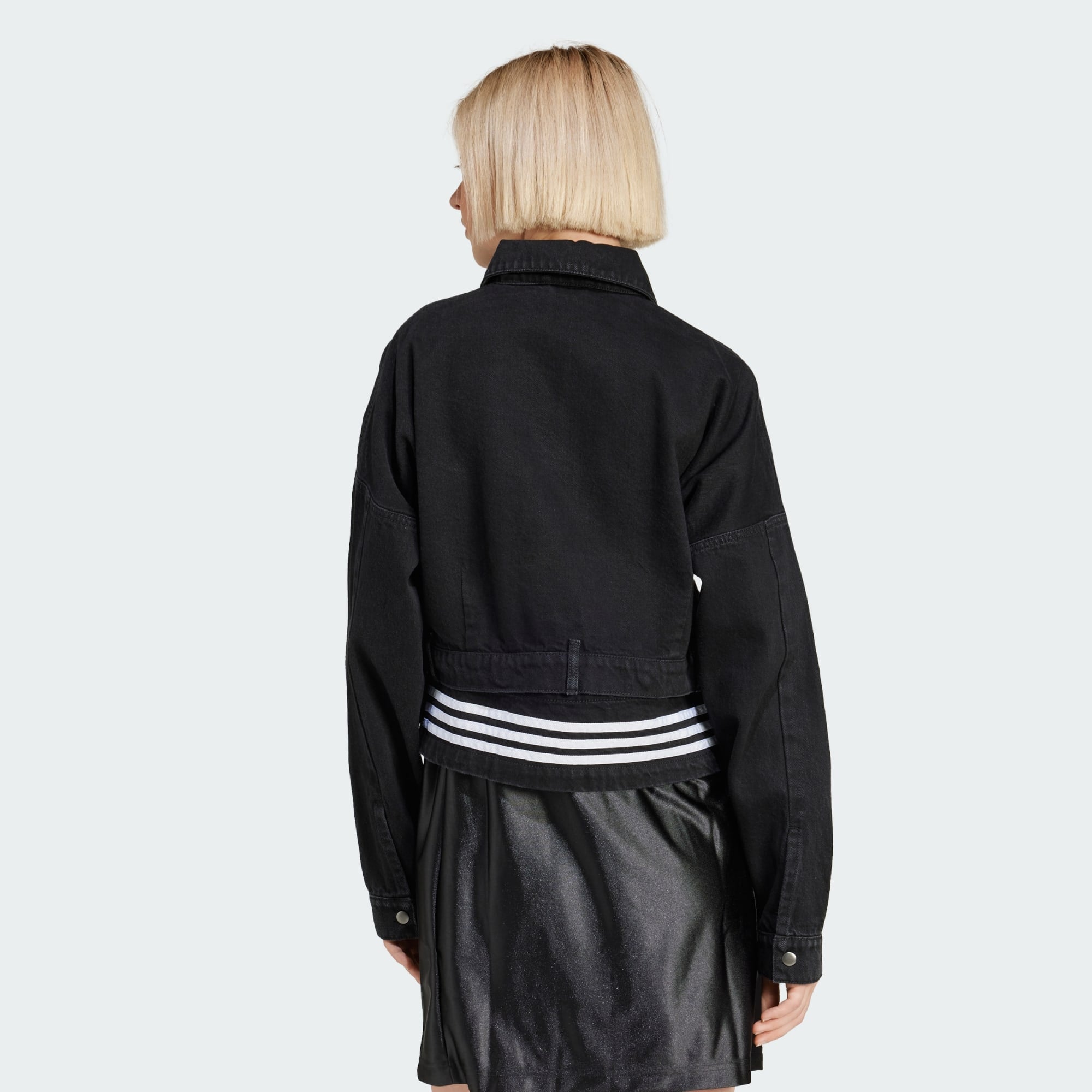 adidas Originals Women Adibreak Denim Two-In-One Track Top