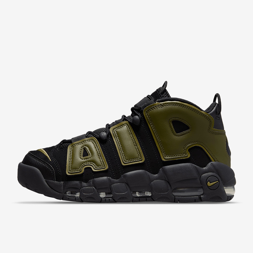 mens nike air uptempo black