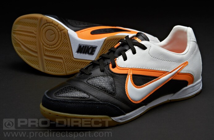 Zapatillas de fútbol Nike Niño - Zapatillas Nike Niño - Junior CTR360 Libretto II IC - Fútbol Sala - Negro/Blanco/Naranja/Marrón | Pro:Direct Soccer