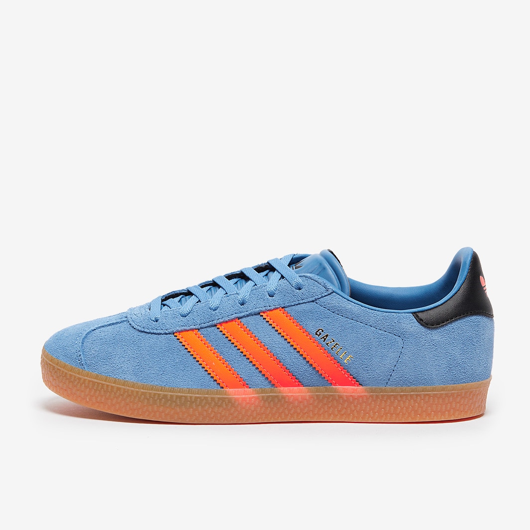 adidas Originals Older Kids Gazelle (GS) Focus Blue/Solar Orange