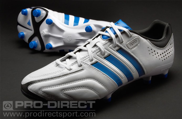 Botas de Fútbol adidas - - adidas adipure 11Pro FG - Duro - Negro/Rojo/Blanco | Pro:Direct Soccer