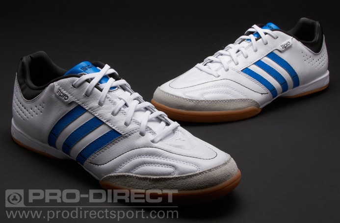 Zapatillas de Fútbol adidas - Zapatillas adidas - 11Nova Indoor Sala - Blanco/Azul/Negro | Pro:Direct Soccer