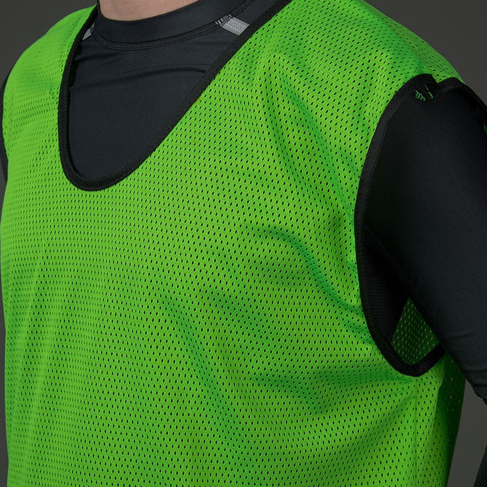 Football Equipment Pro Direct Diamond Pro Bib Training Green Pro Direct Soccer