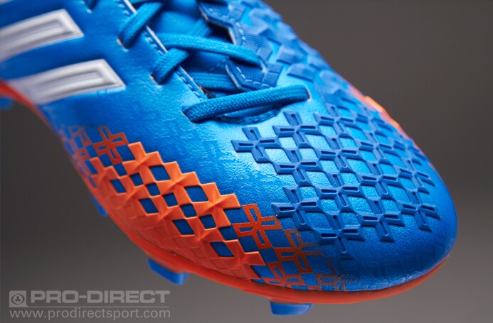 Adidas Predator Bleu Orange Adidas Predator Elite Laceless FG
