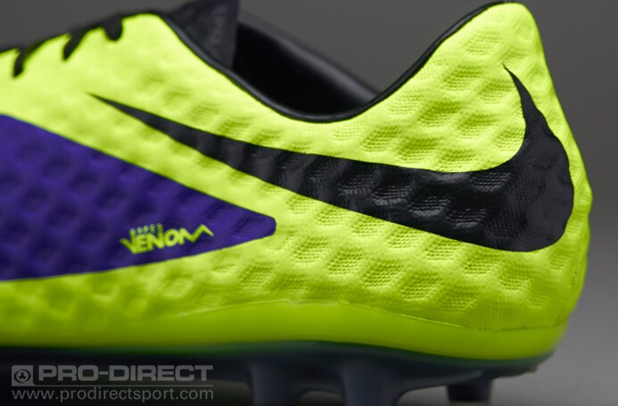 Botas de futbol - Tacos - Firme - Nike HyperVenom Phantom - Morado-Voltaje | Pro:Direct Soccer