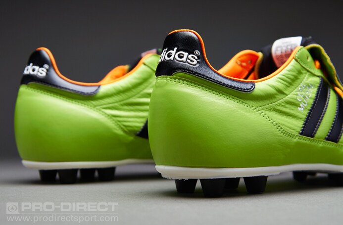 adidas Soccer Shoes - Samba FG - Firm Ground - Soccer Cleats Solar Slime-Black-Solar Zest