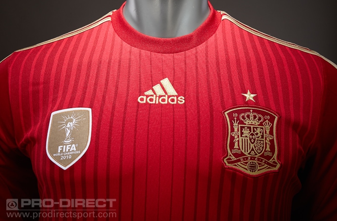 ADIDAS SPAIN 2010 HOME JERSEY