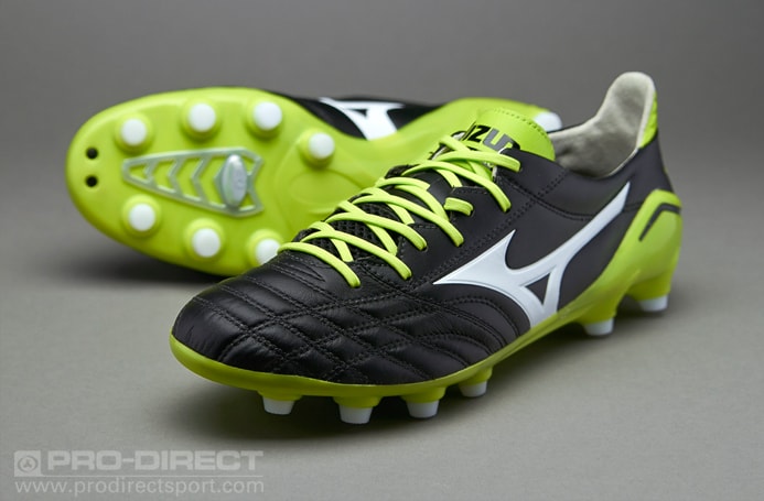 Mizuno morelia neo md store black lime white