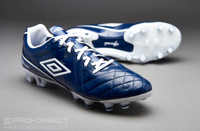 Chaussures De Football Umbro Speciali 4 Club HG - Taille UK 7.5 (US 11) - Noir Et Blanc - Semelle Crampons Moulés - Jamais Portées