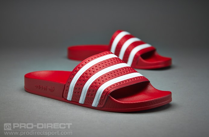 Claquette Adilette Claquette Originale Chaussures Homme Claquettes Adidas  Originals Adilette Rouge