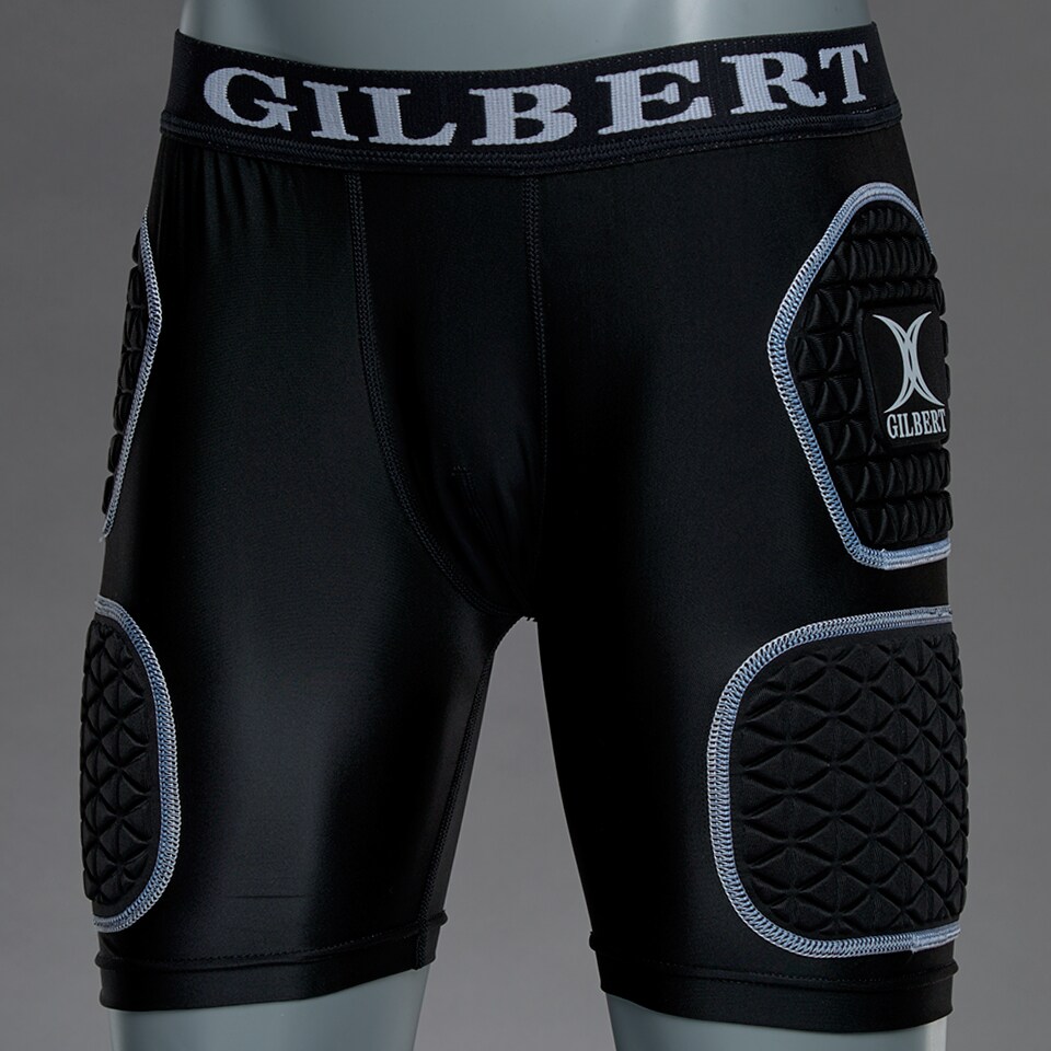 Gilbert Protective Short Black Junior Protection Protection Shorts