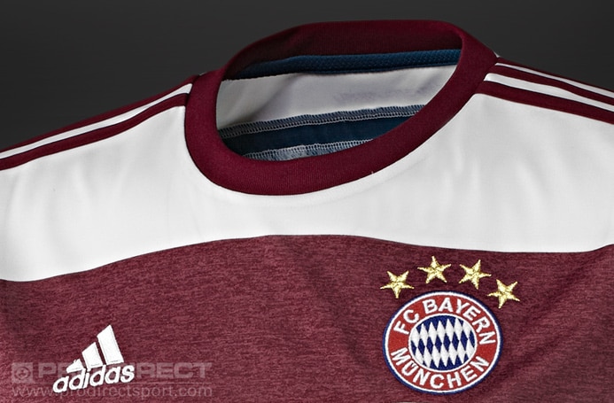 Soccer Shirts - adidas FC Bayern 14/15 Short Sleeve Away