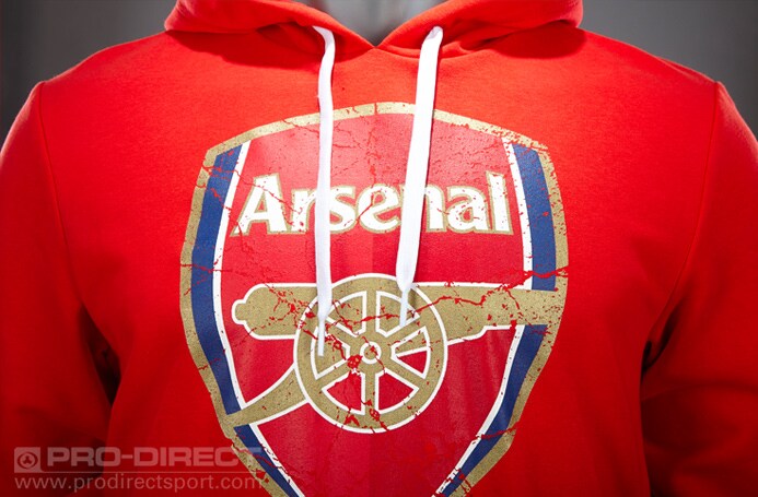 Felpe da Calcio Felpa con Cappuccio Puma Arsenal Fan Abbigliamento Ufficiale Rosso Alto Rischio Pro Direct Soccer