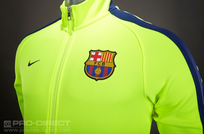 Nike Survetement Barcelone Jaune Veste De Survetement Nike Nike FC